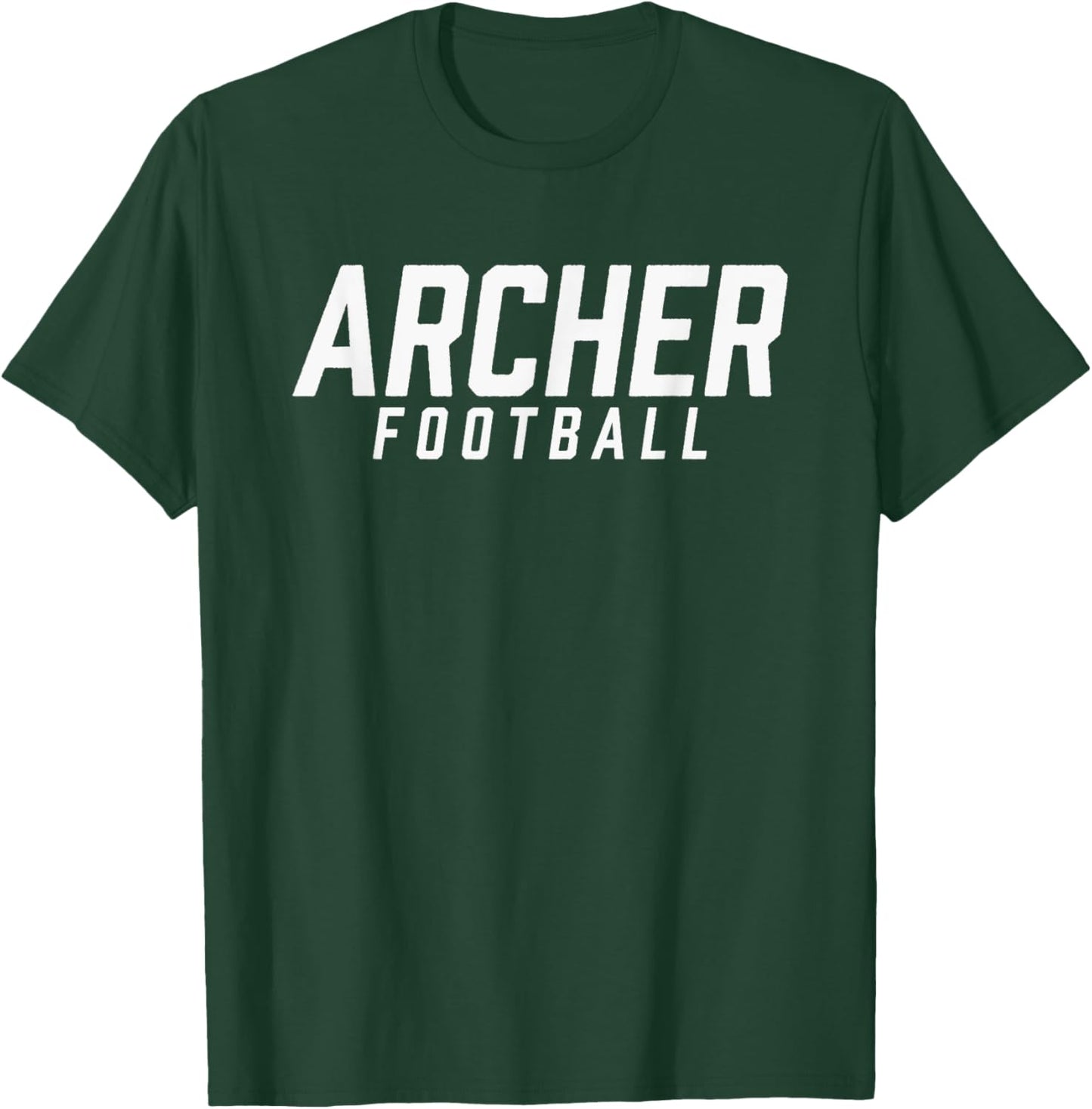 Archer High School Football Team T-Shirt - T-Shirt | Forest