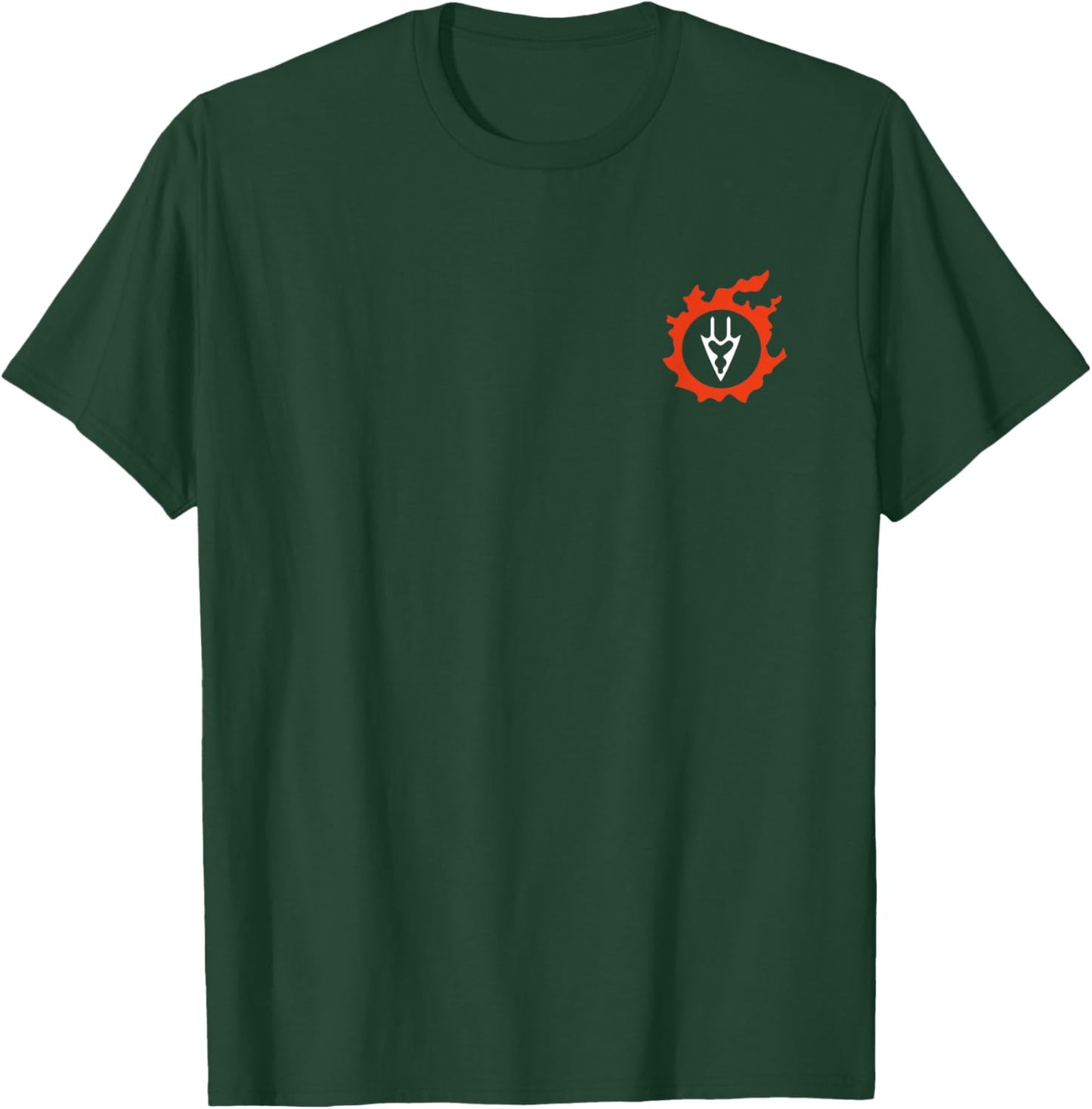 Dragoon - For Warriors of Light & Darkness Pocket minimal T-Shirt - T-Shirt | Forest