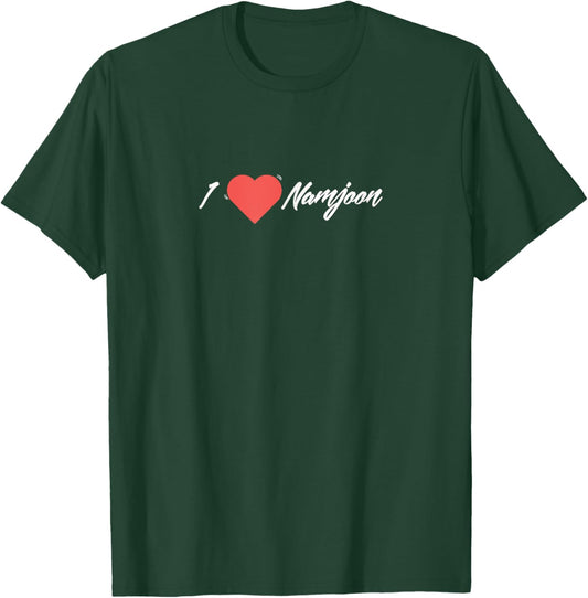 Family Name Gifts I Love Namjoon Popular T-Shirt - T-Shirt | Forest