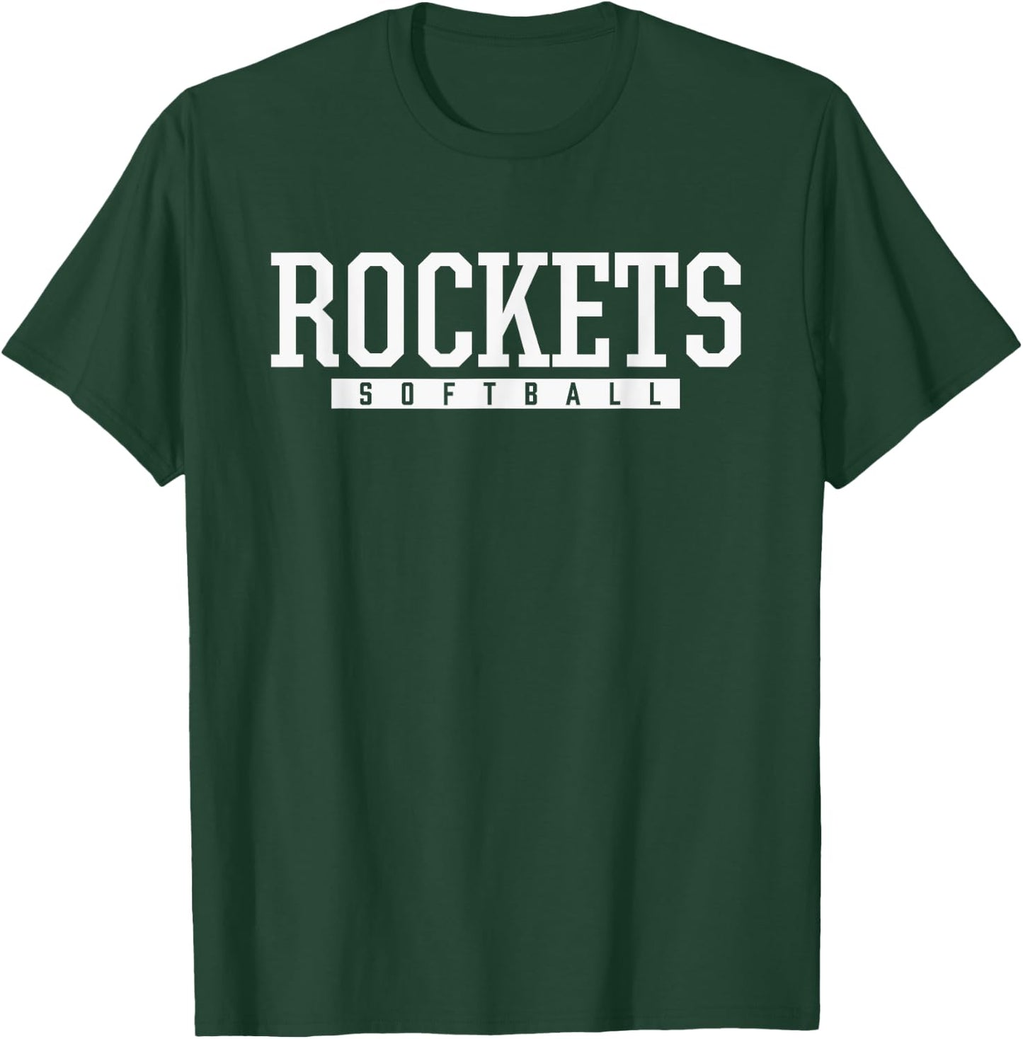 Bay Rockets Softball HS T-Shirt - T-Shirt | Forest