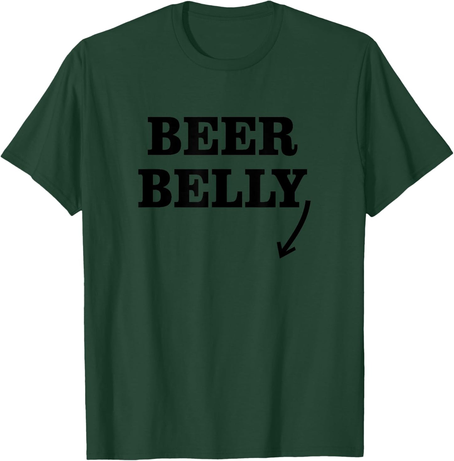 Beer Belly Funny T-Shirt - T-Shirt | Forest