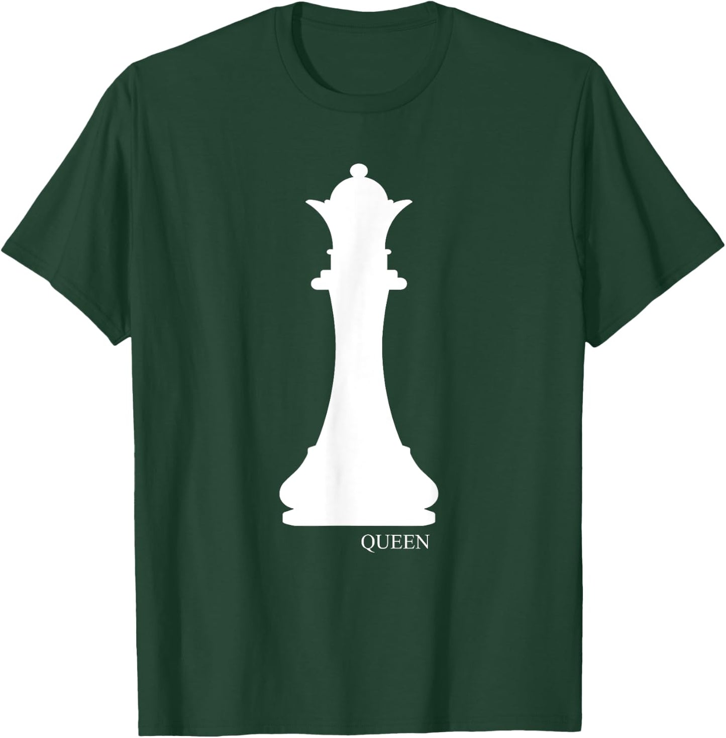 Queen Chess Piece Halloween Costume Chess Club Shirt T-Shirt - T-Shirt | Forest