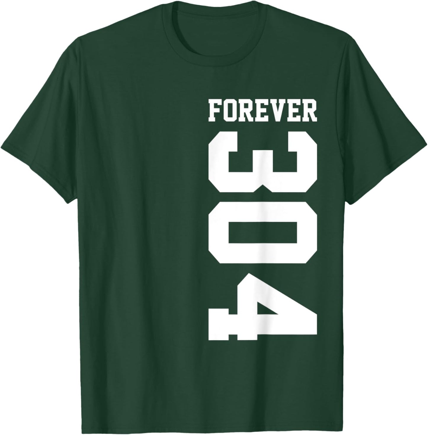 304 Area Code Charleston West Virginia Huntington WV T-Shirt - T-Shirt | Forest