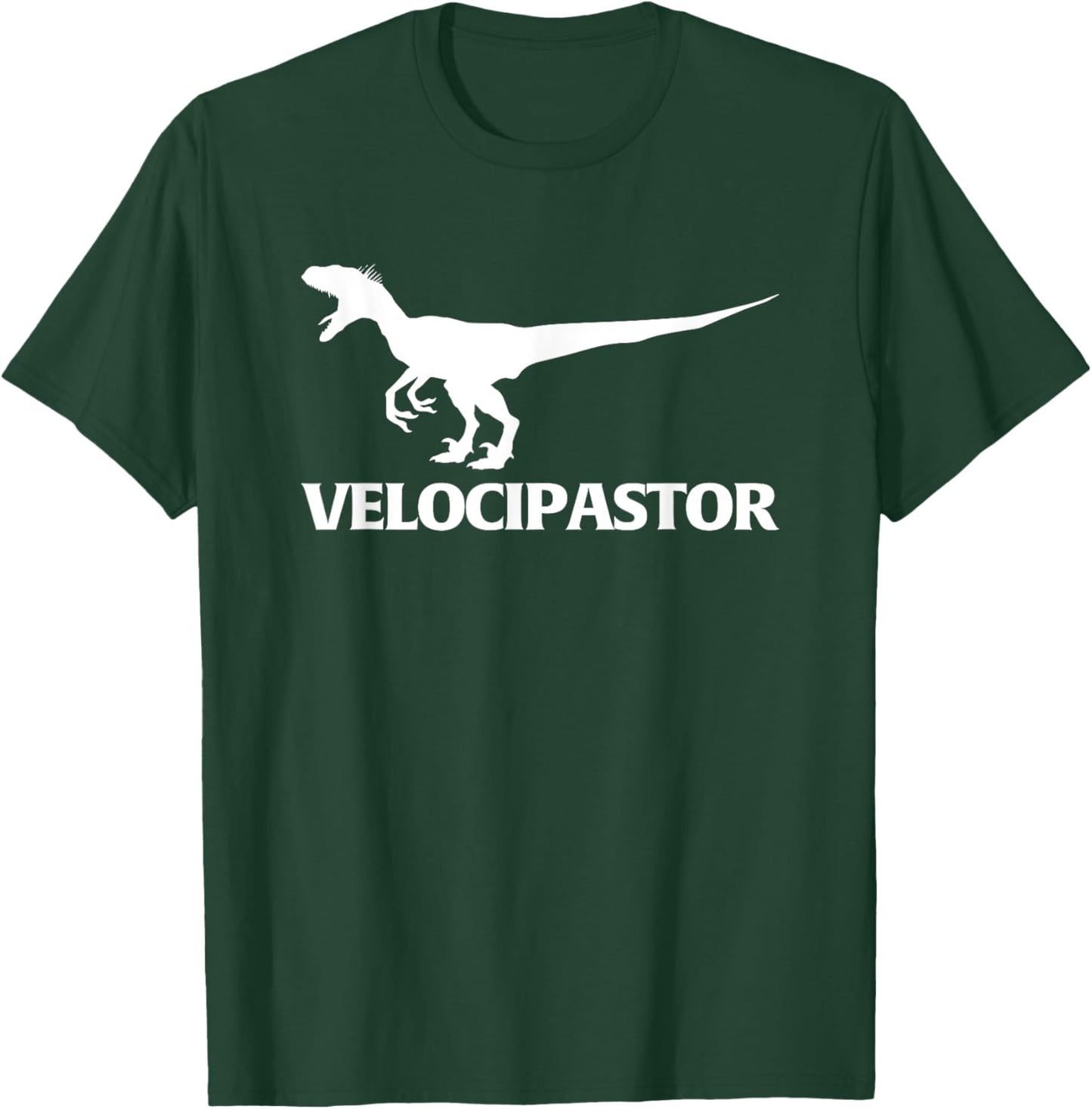 VelociPastor - Funny Pastor Saying Catholic Cool Pastor T-Shirt - T-Shirt | Forest