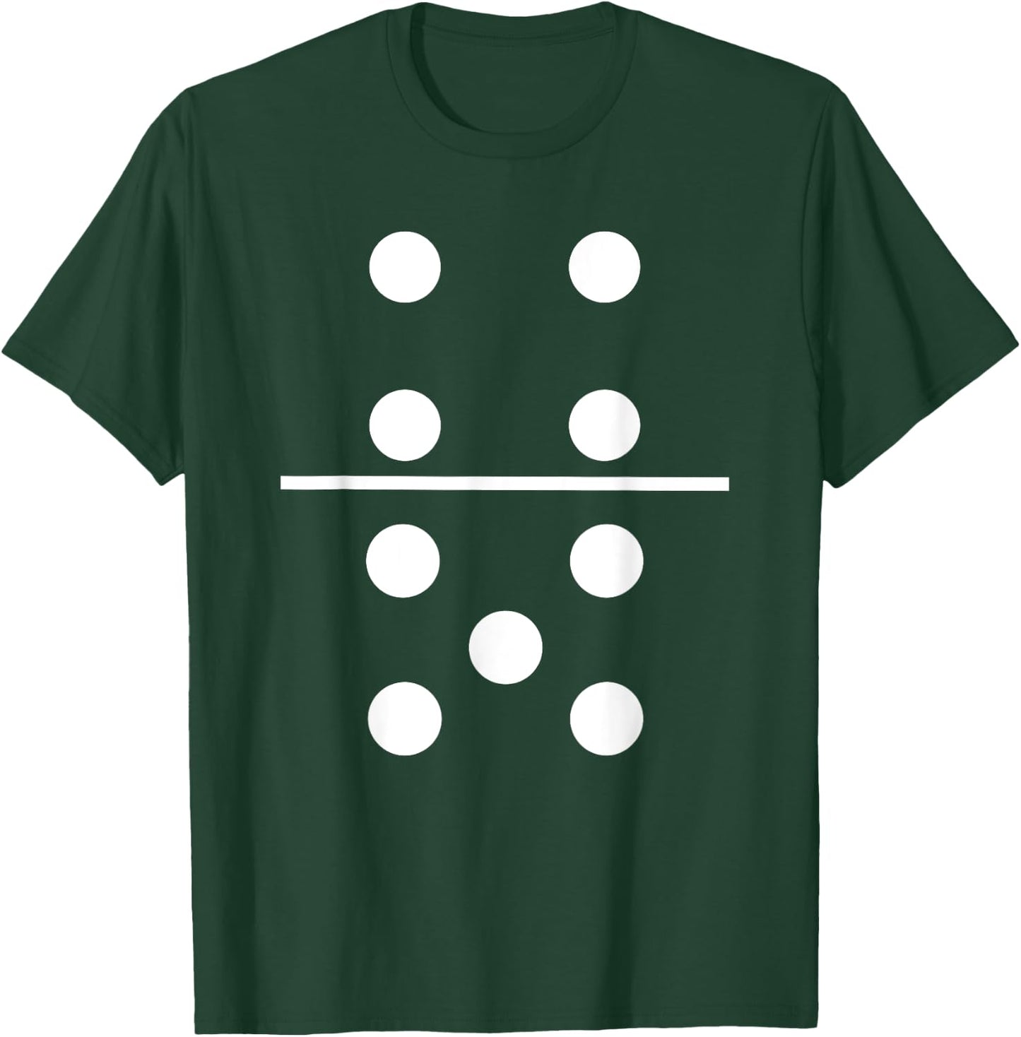 Domino 4 and 5 Matching Halloween Group Costumes 4-5 Gifts T-Shirt - T-Shirt | Forest