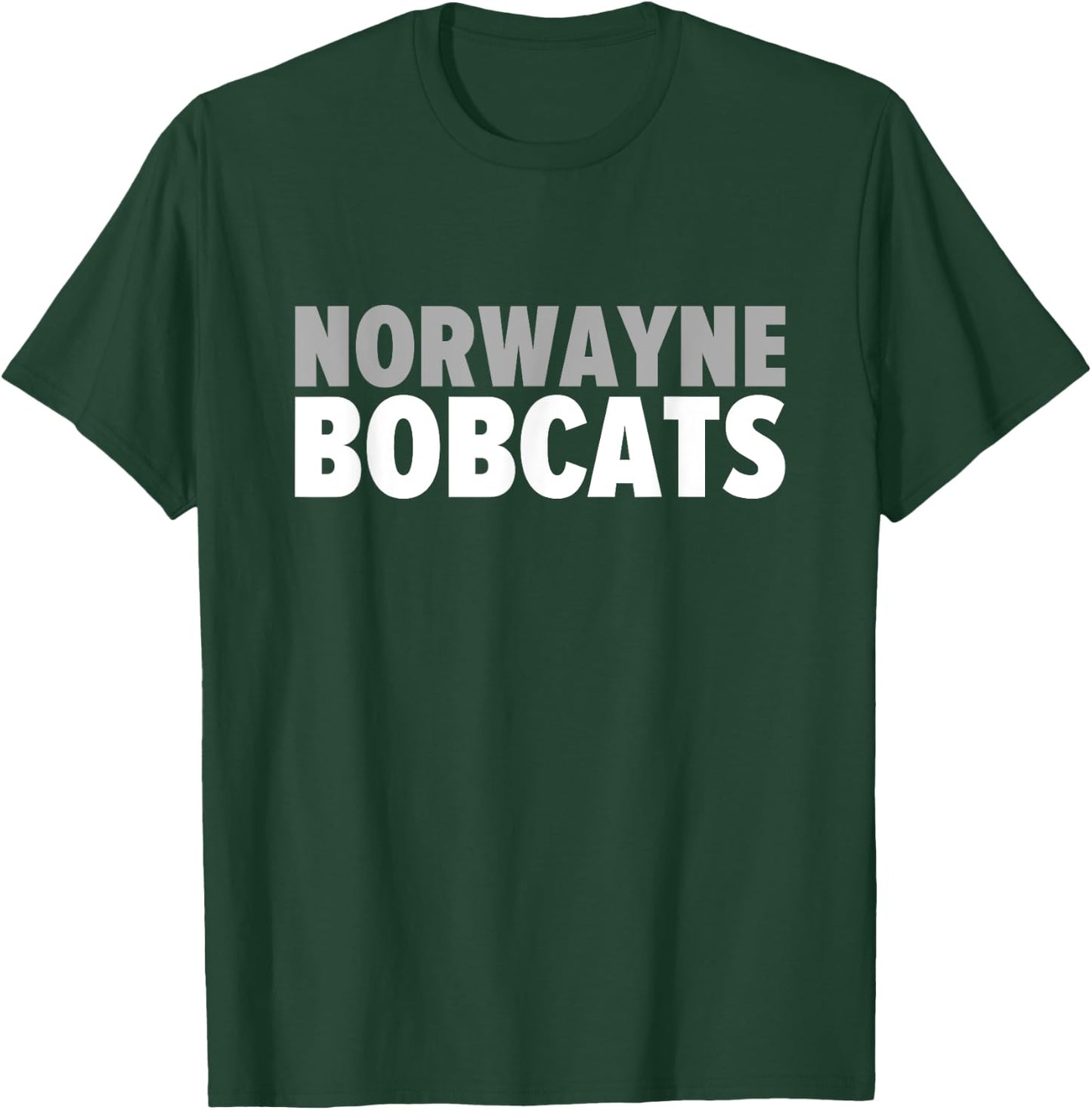 Norwayne Bobcats Bold T-Shirt - T-Shirt | Forest