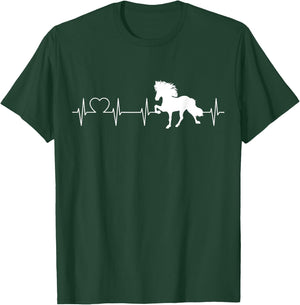 Icelandic Horse Evolution Horse Icelandic Horses T-Shirt - T-Shirt | Forest
