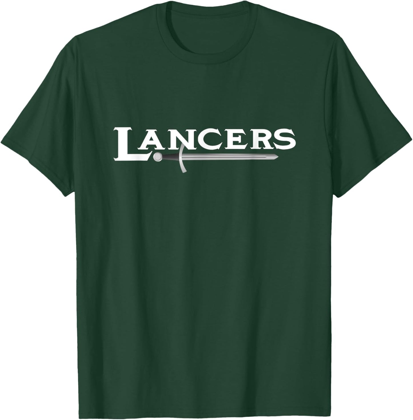 Go Lancers Football Baseball Basketball Cheer Team Fan T-Shirt - T-Shirt | Forest