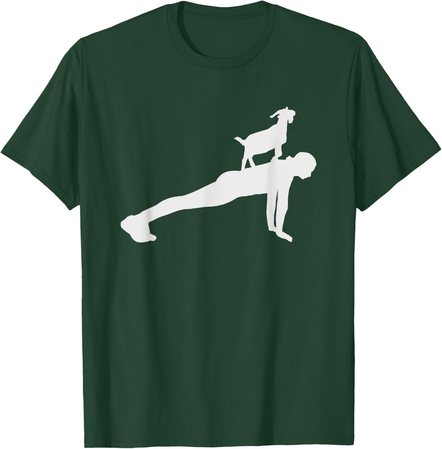 Goat Yoga Meditation Yogi Buddhism Woman Gift Yoga T-Shirt - T-Shirt | Forest
