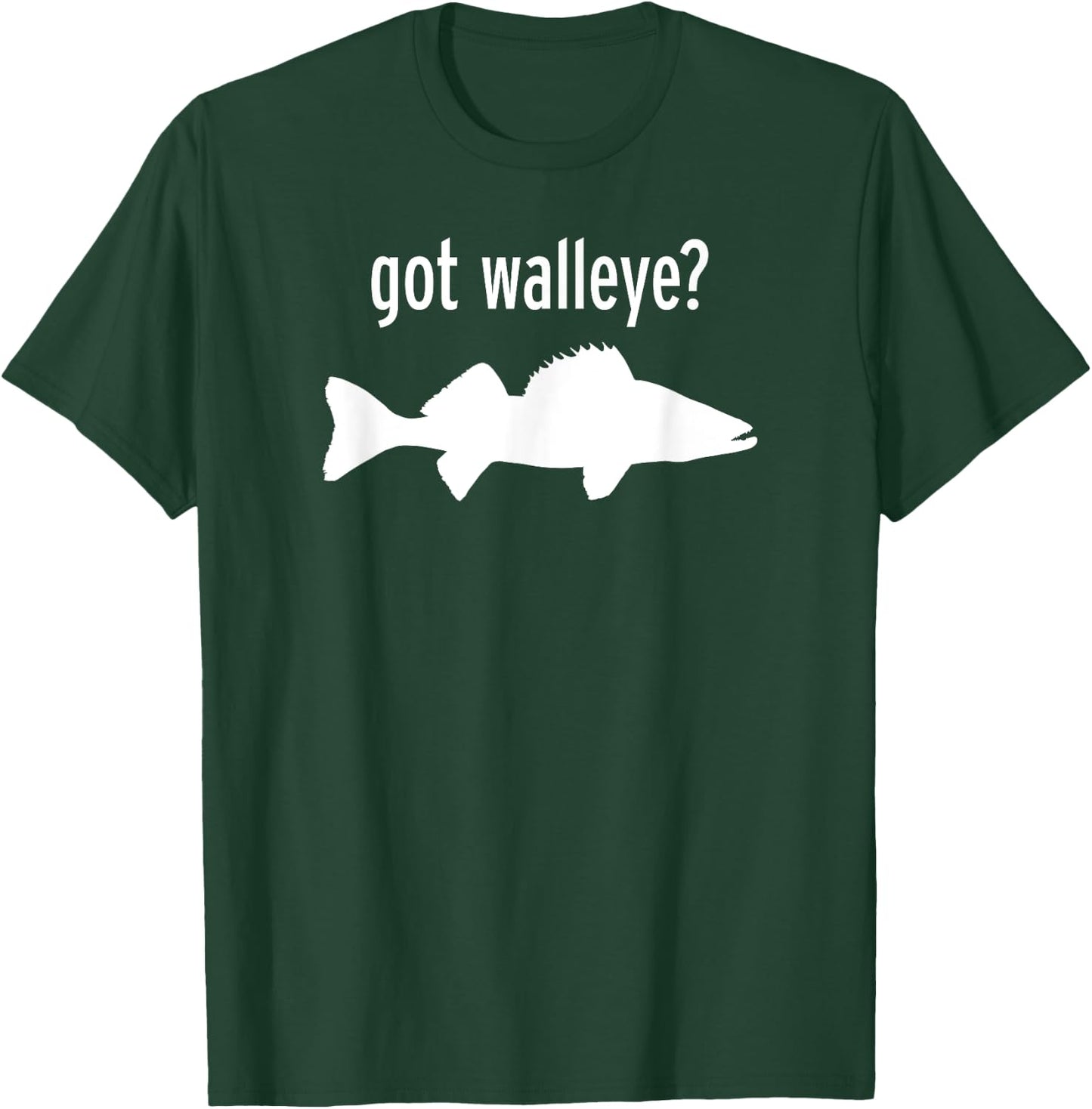 Walleye Fishing T-Shirt - T-Shirt | Forest