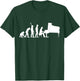 Funny Piano Player Pianist Musician Saying I Evolution T-Shirt - T-Shirt | Forest