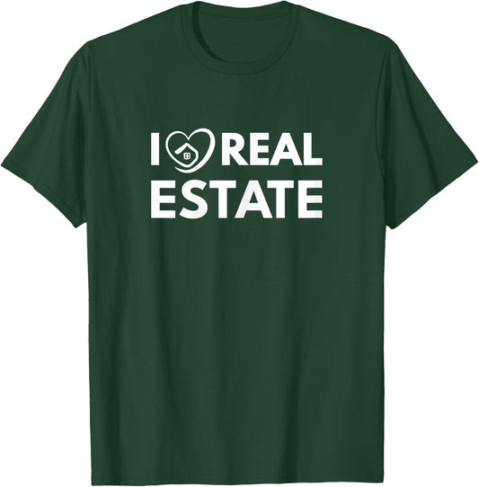 Realtor and Real Estate Agent Love Valentine's Day T-Shirt - T-Shirt | Forest