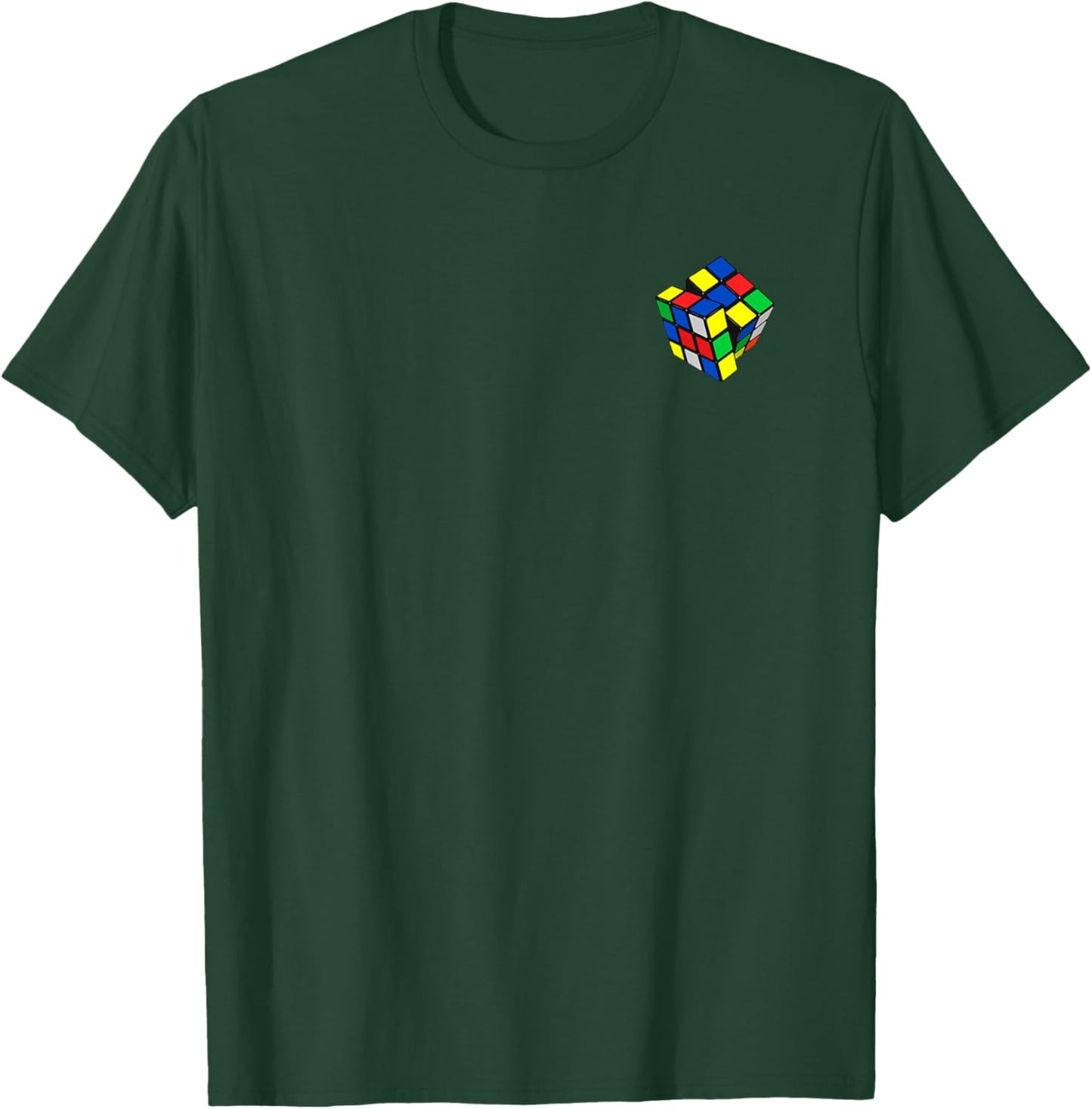 Impossible Rubik Rubix Rubics Cube Pocket Retro Gaming Boy T-Shirt - T-Shirt | Forest