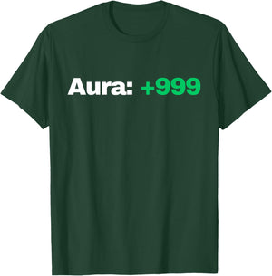 Funny Aura Points Sarcastic Meme T-Shirt - T-Shirt | Forest
