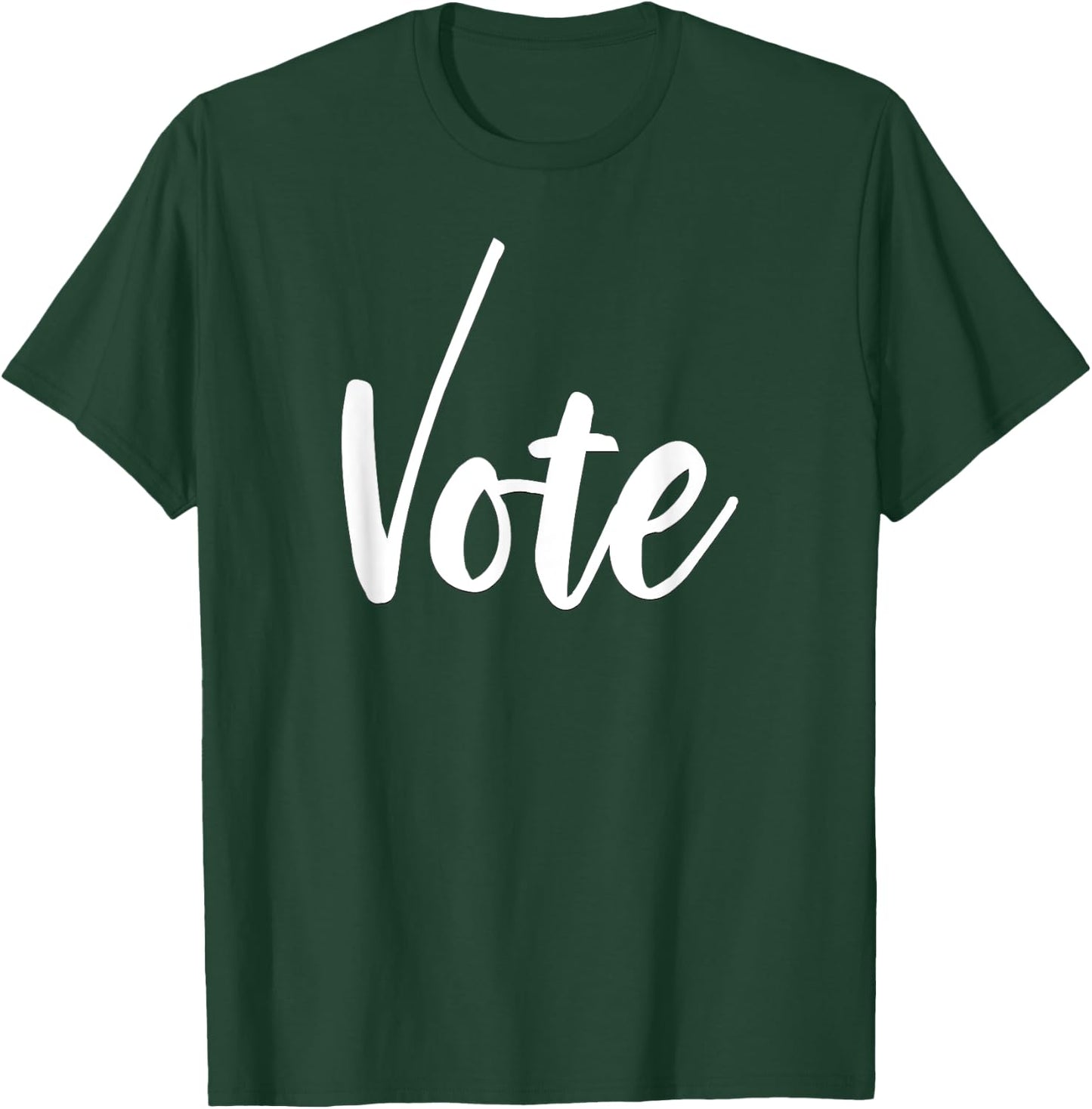 VOTE Political Election November Check Mark T-Shirt - T-Shirt | Forest