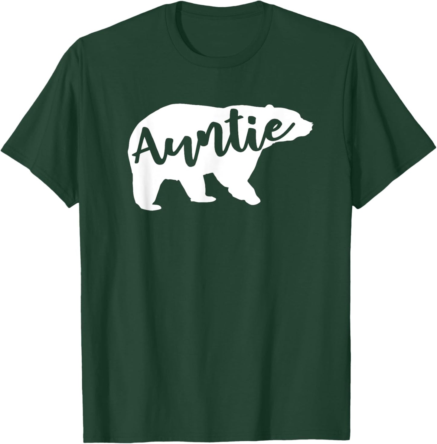 Auntie Bear Aunt Life Camping T-Shirt - T-Shirt | Forest