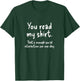 Funny Introvert Quote Socially Awkward Anti Social Humorous T-Shirt - T-Shirt | Forest