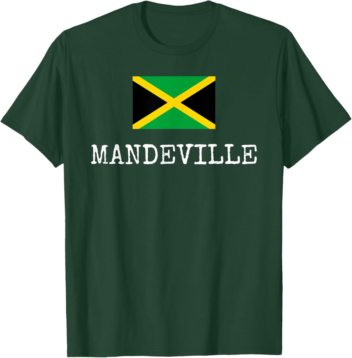 Mandeville Country Jamaica Family Trip Jamaicans Men Women T-Shirt - T-Shirt | Forest