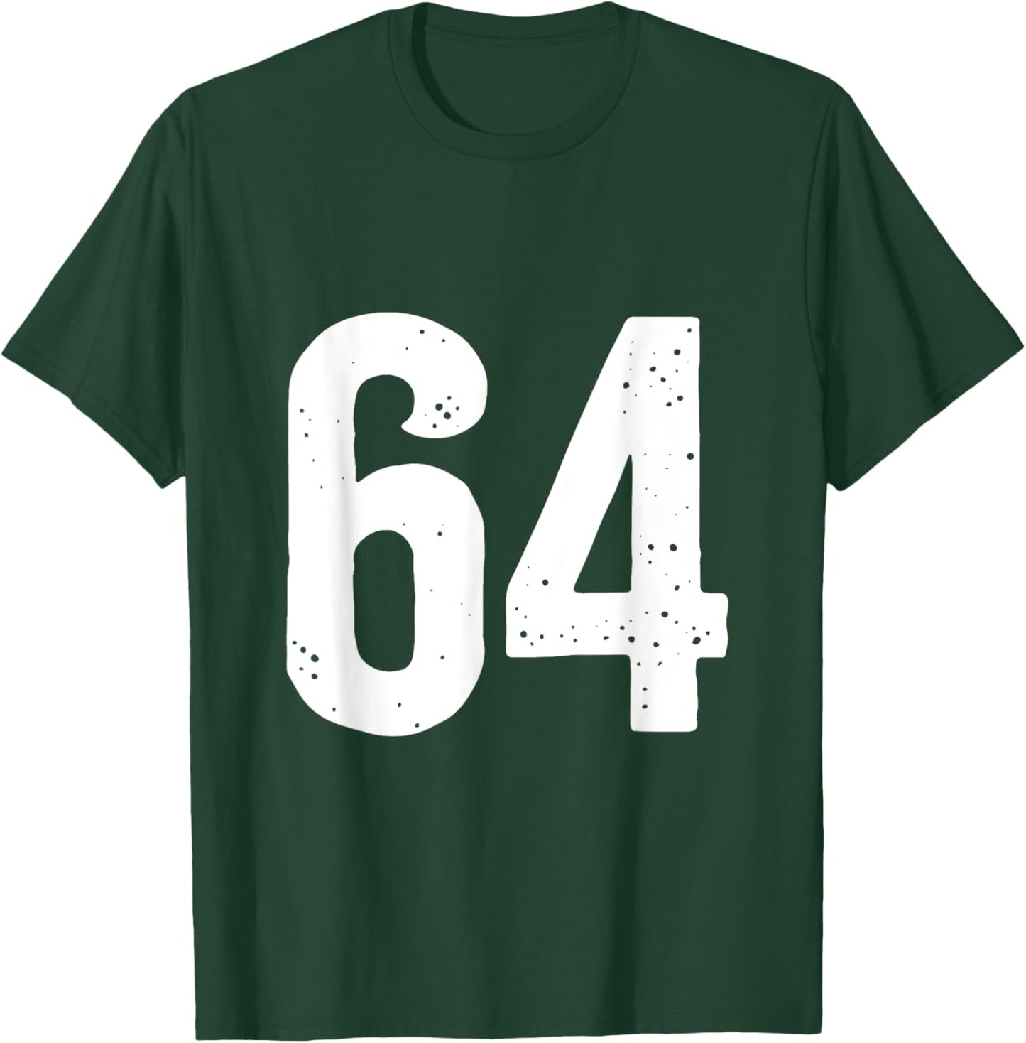 Number 64 T-Shirt - T-Shirt | Forest