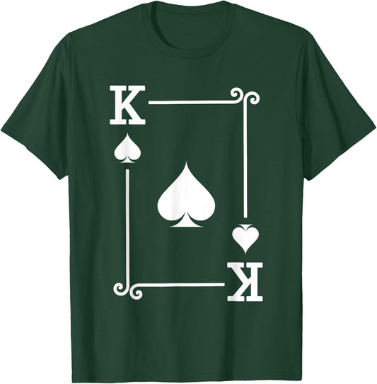 King Spades Card Costume - Playing Cards - King Spades T-Shirt - T-Shirt | Forest
