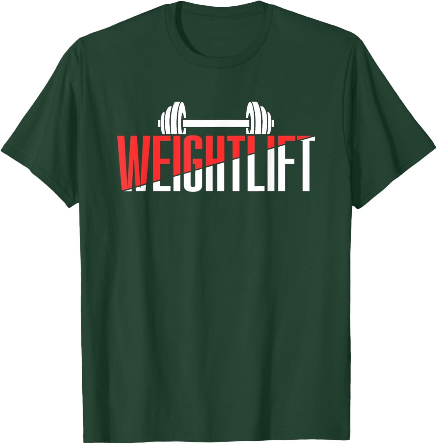Weightlift Gym Lifting Weightlifting Workout T-Shirt - T-Shirt | Forest