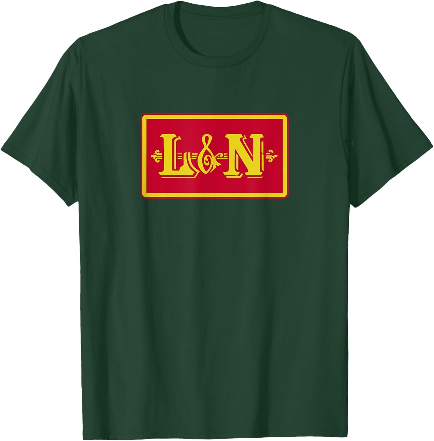 Retro Railroad Louisville and Nashville Railway T-Shirt - T-Shirt | Forest