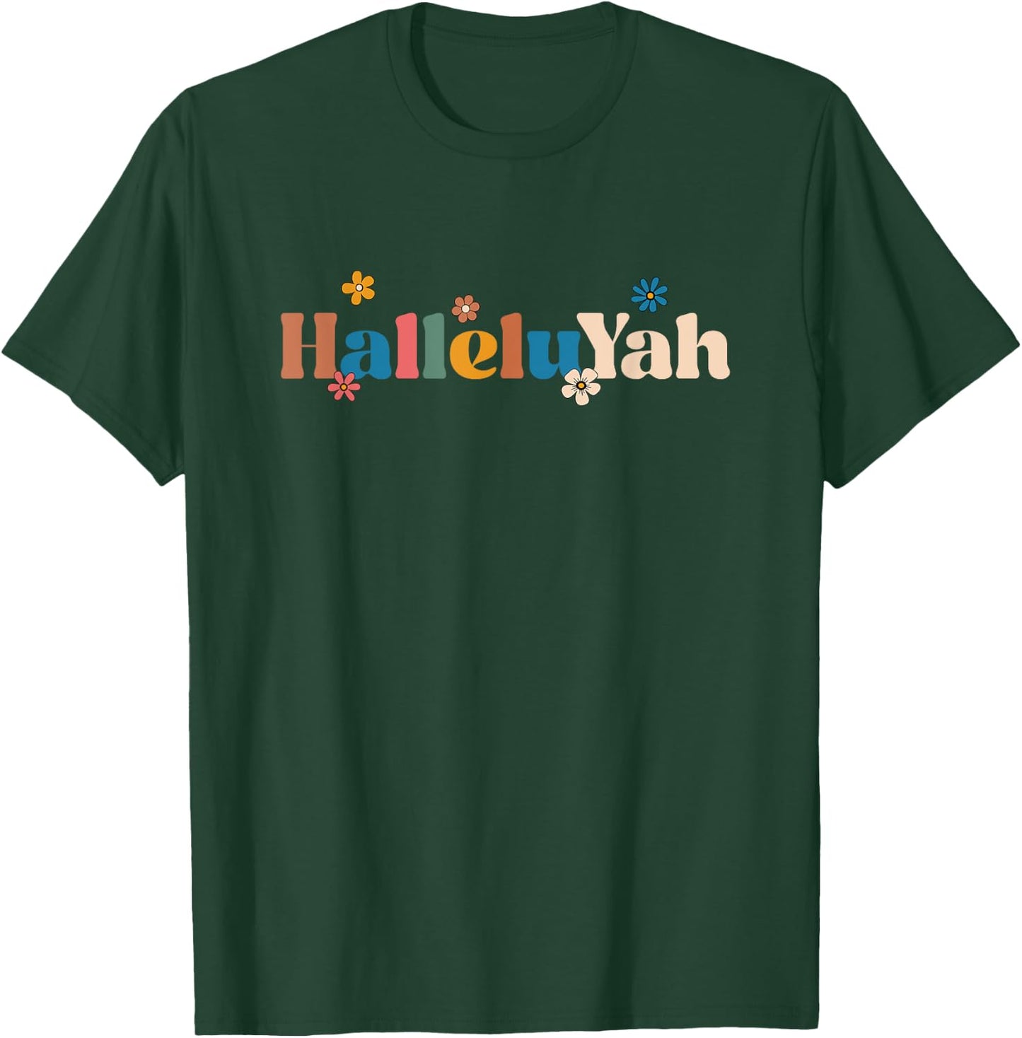 Hebrew Jewish HalleluYah Messianic YHWH T-Shirt - T-Shirt | Forest