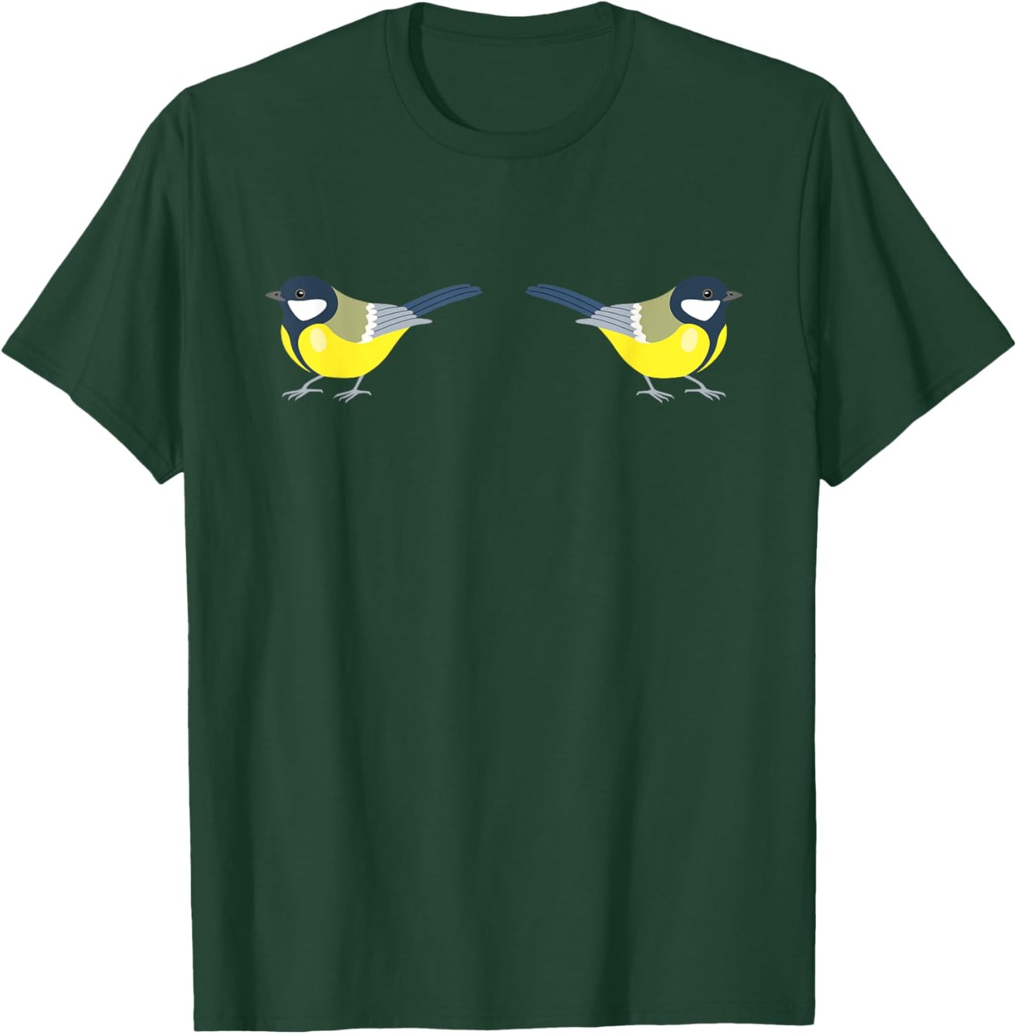 Tits, funny tit bird pun, adult humor T-Shirt - T-Shirt | Forest