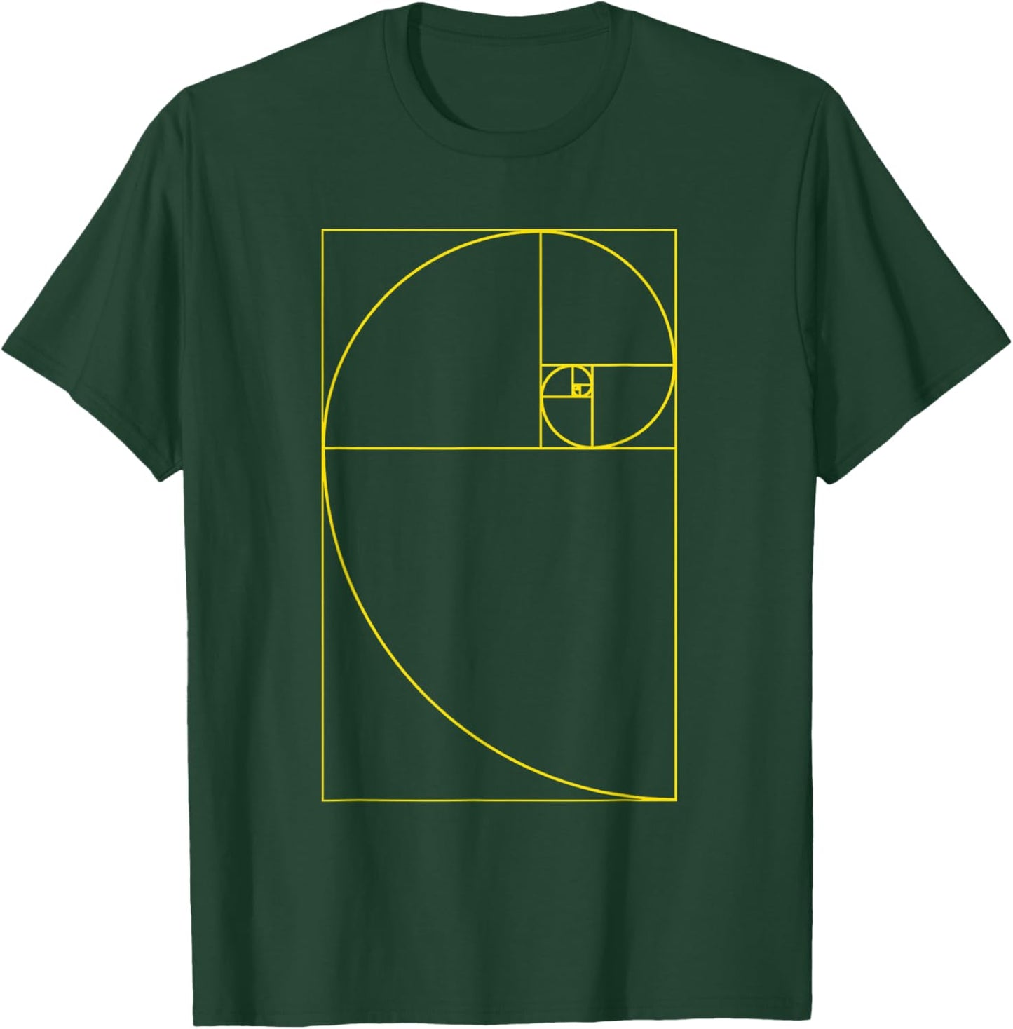 Golden Ratio Fibonacci Equation numbers mathematics god geek T-Shirt - T-Shirt | Forest