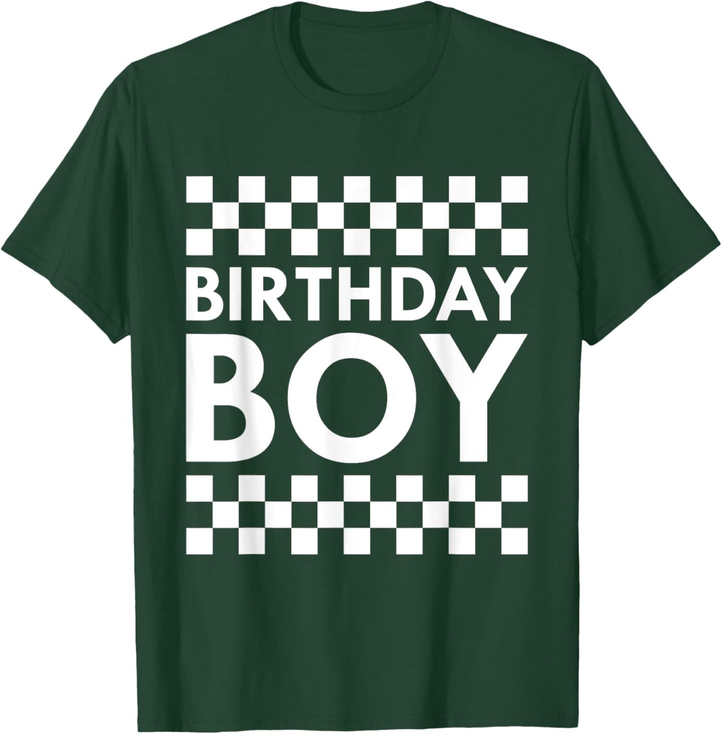 Pit Crew Birthday Boy Family Matching Racing Birthday Boy T-Shirt - T-Shirt | Forest