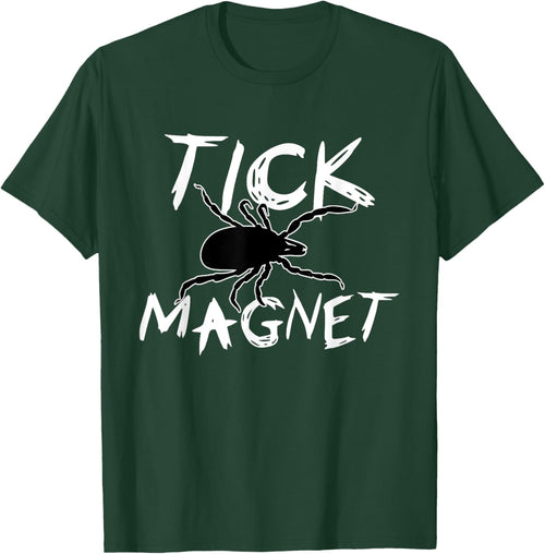Tick Magnet Funny Summer Vacation Gag Gift Men Women Kids