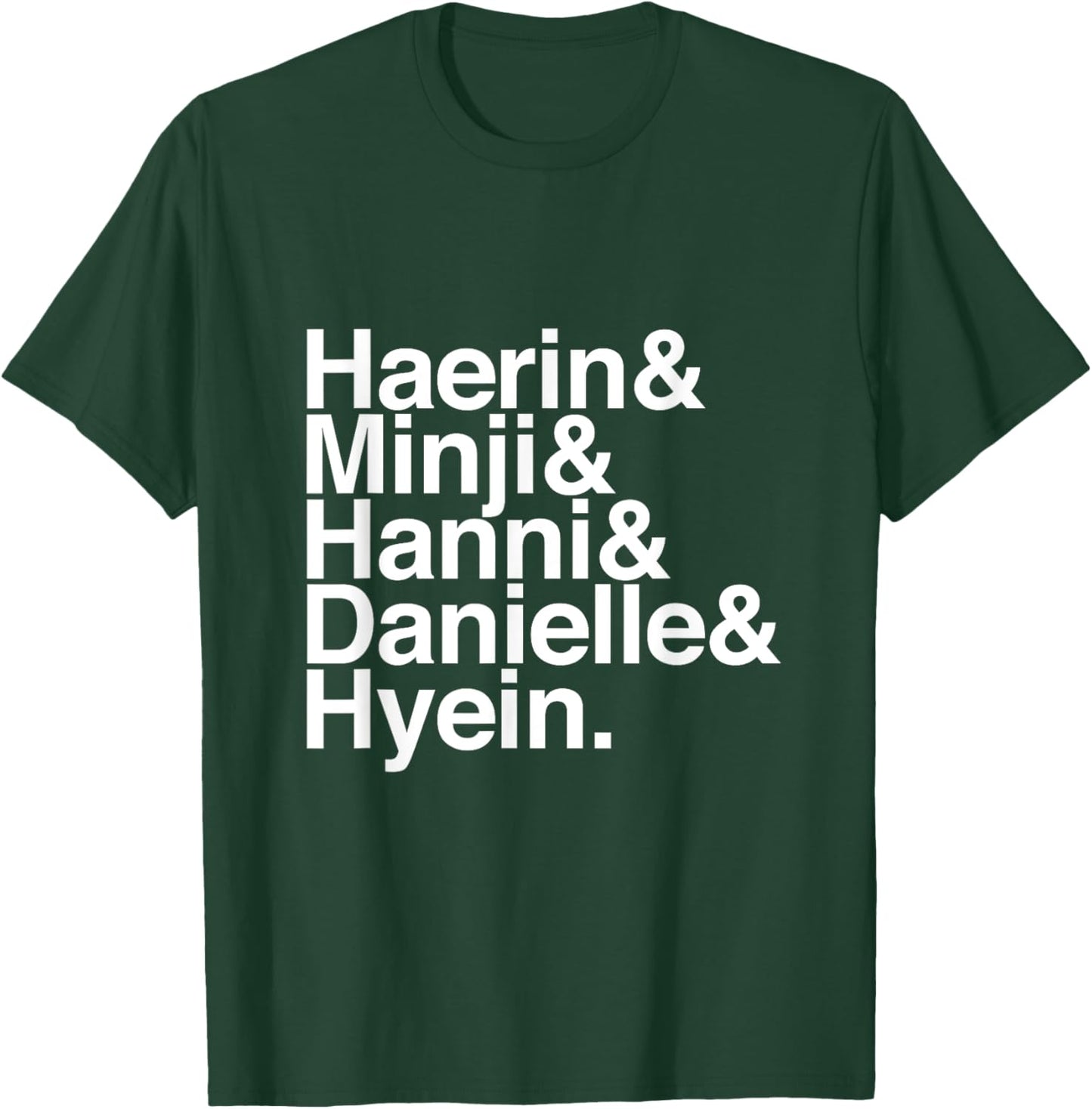 Haerin & Minji & Hanni & Danielle & Hyein T-Shirt - T-Shirt | Forest
