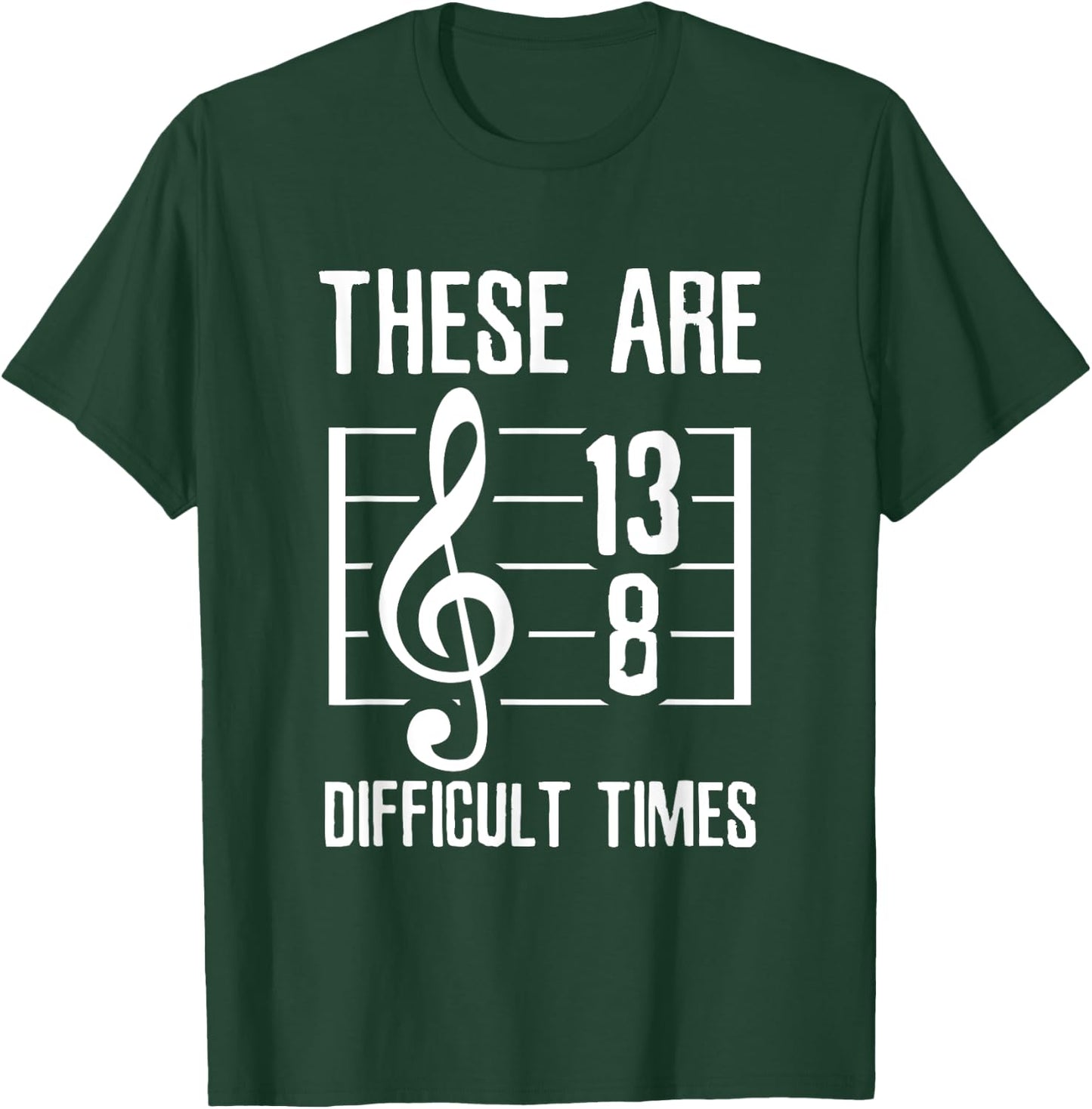 Sarcastic Music Sheet with notes T-Shirt - T-Shirt | Forest
