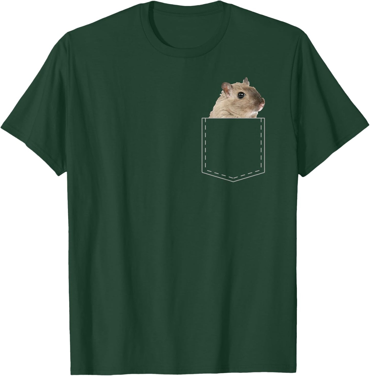 Boys Girls Cute Cool Hamster Lover Gift Kids T-Shirt - T-Shirt | Forest