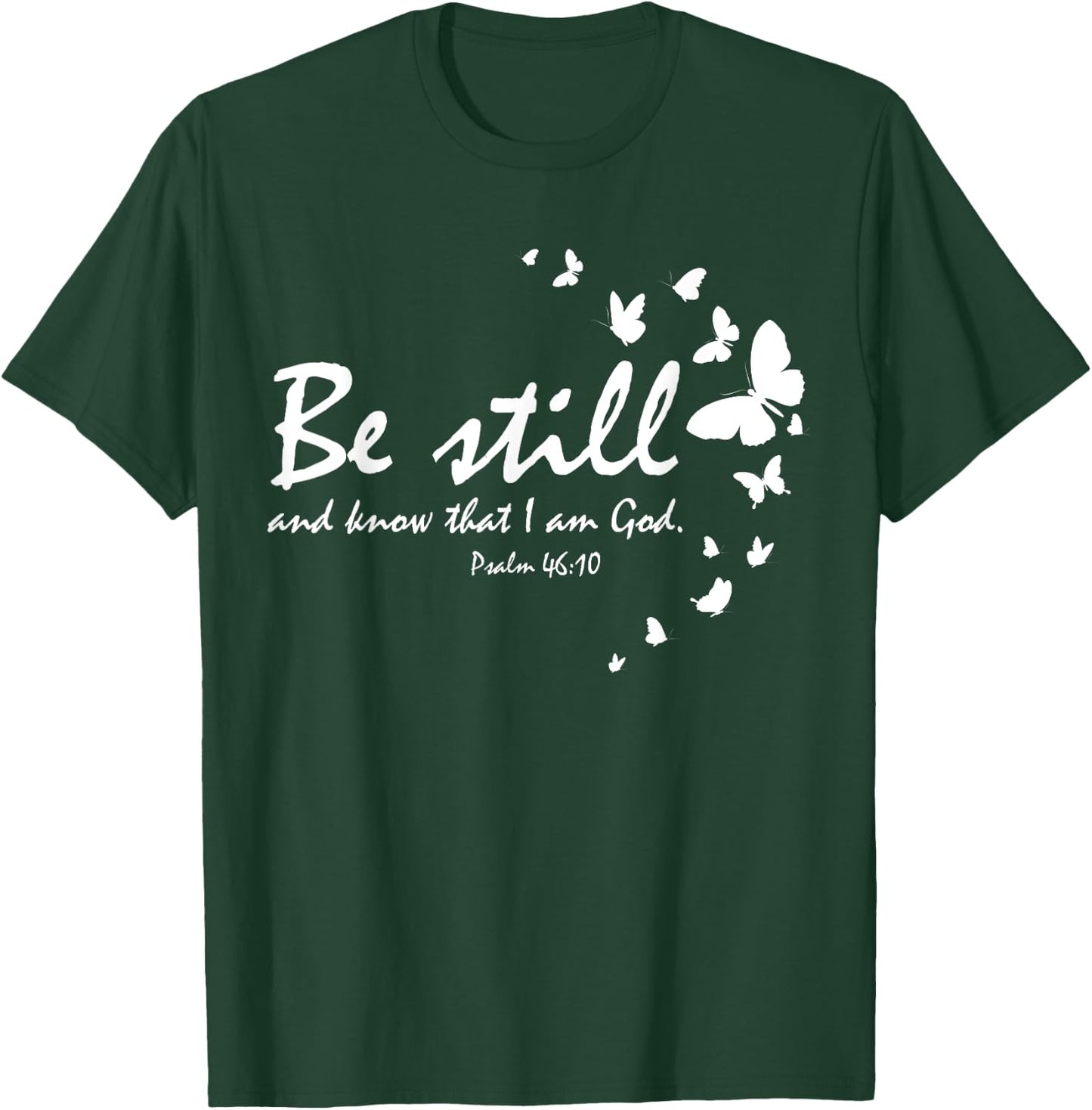 Christian Gift Women Mom Her Wife Girls Kids Religious Verse T-Shirt - T-Shirt | Forest