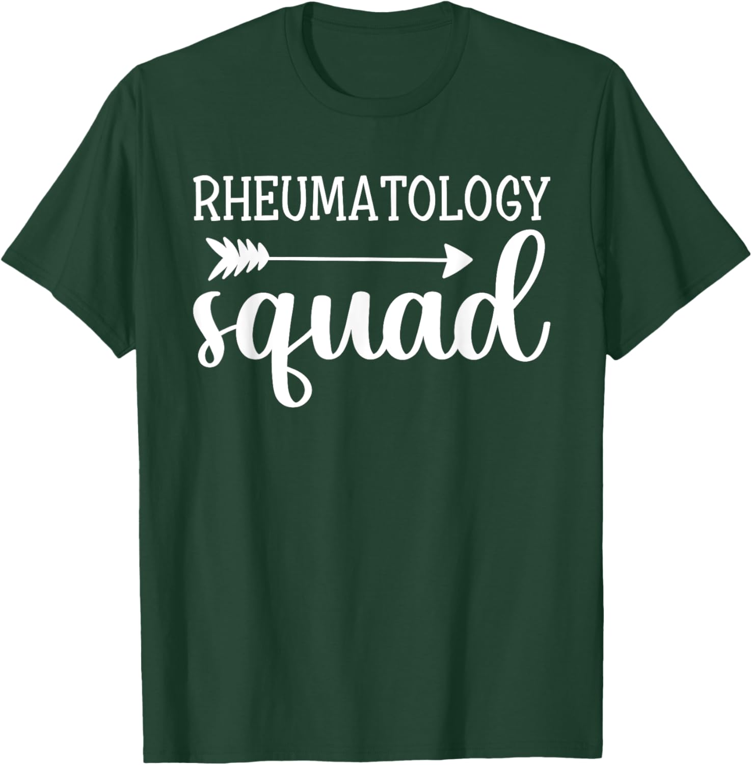Rheumatology Squad Funny Rheumatology Doctor Rheumatologist T-Shirt - T-Shirt | Forest