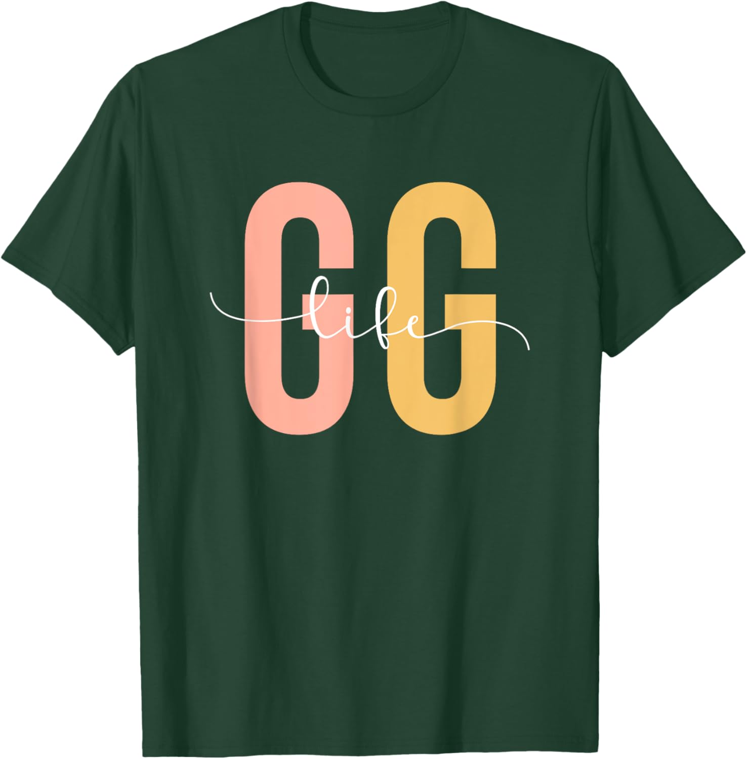 GG Life GG Grandma GG Grandmother T-Shirt - T-Shirt | Forest
