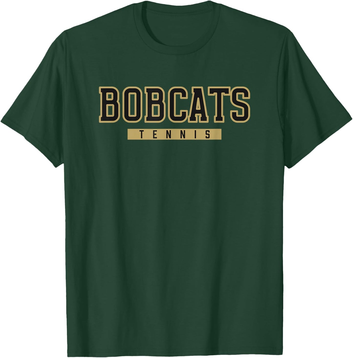 Giles County Bobcats Tennis T-Shirt - T-Shirt | Forest