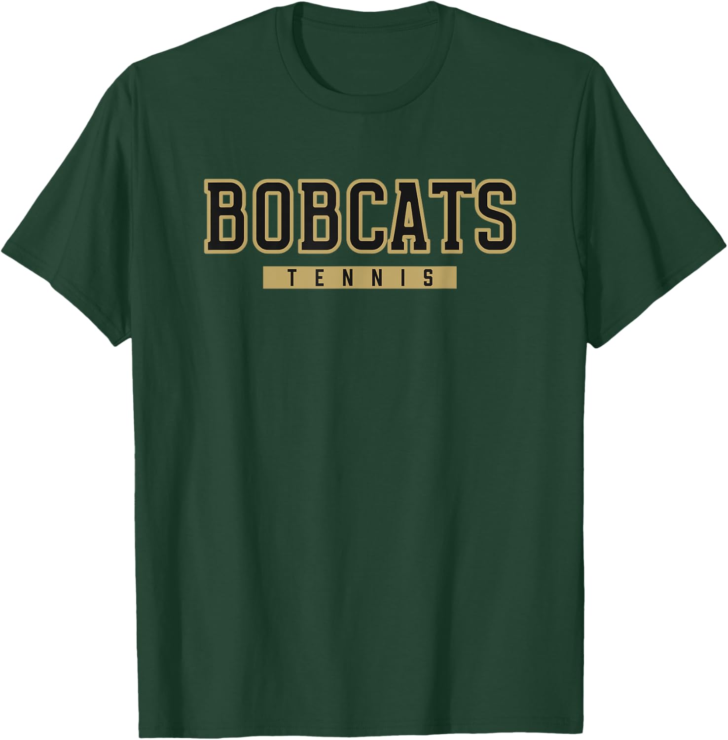 Giles County Bobcats Tennis T-Shirt - T-Shirt | Forest