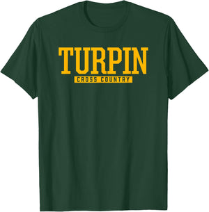 Turpin High School Cross Country T-Shirt - T-Shirt | Forest