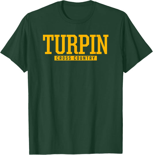 Turpin High School Cross Country T-Shirt - T-Shirt | Forest