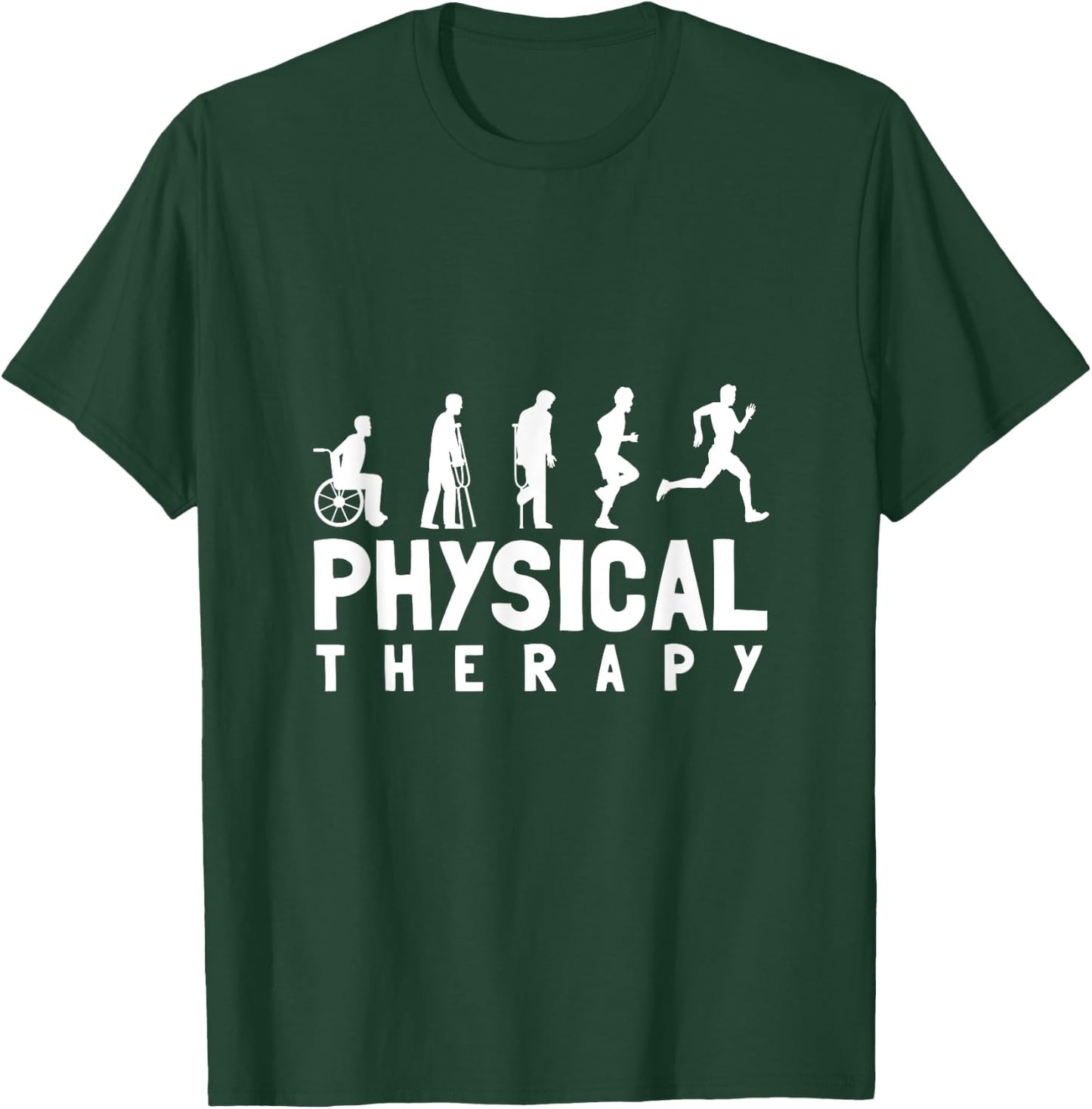 PTA Physical Therapist Gift Physical Therapy T-Shirt - T-Shirt | Forest