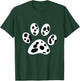 Dalmatian Dog Paw Pattern Dalmatians Puppy Breeder Men Women Girls Kids T-Shirt - T-Shirt | Forest