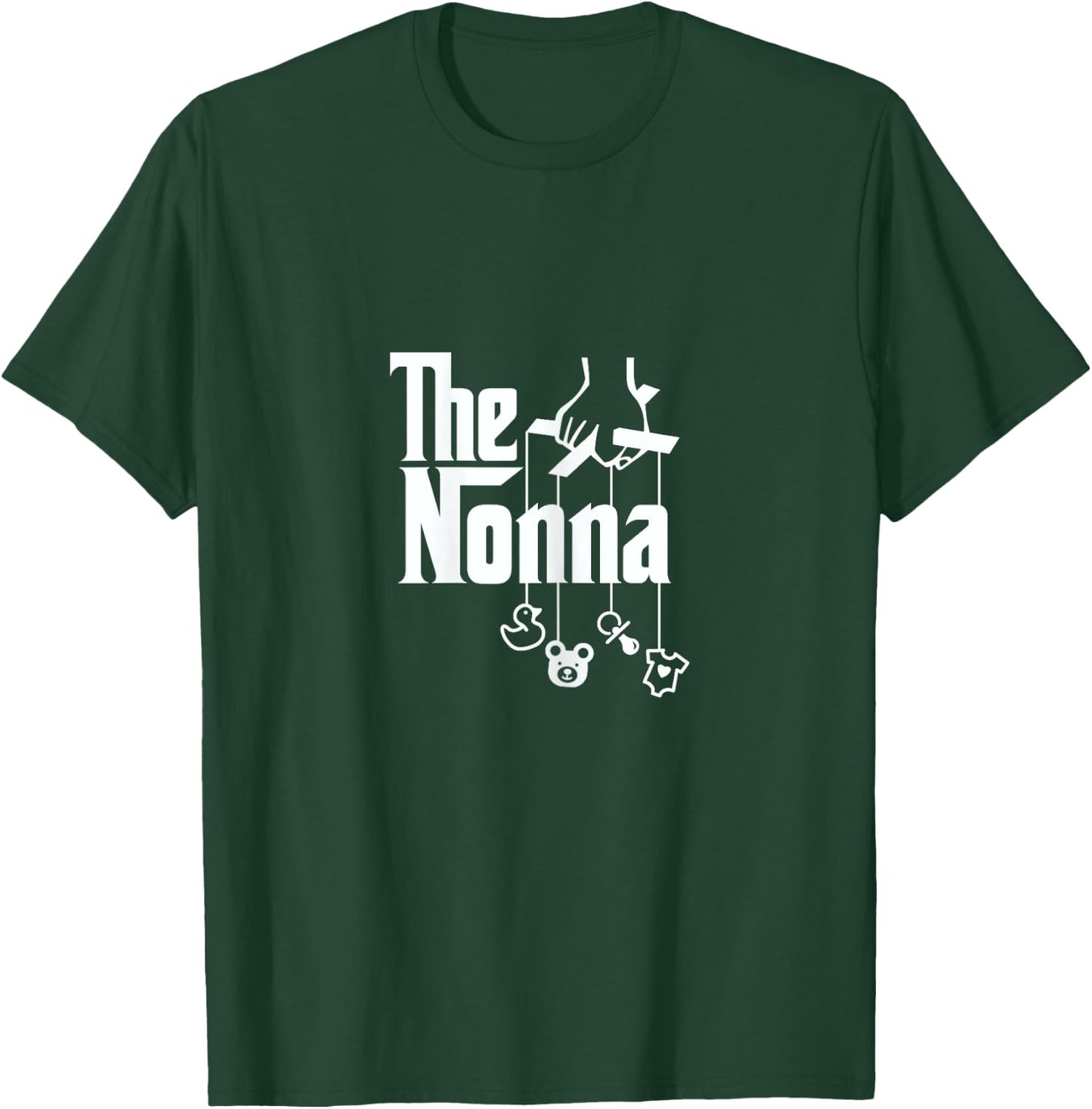 Nonna Italian Grandmother T-Shirt - T-Shirt | Forest