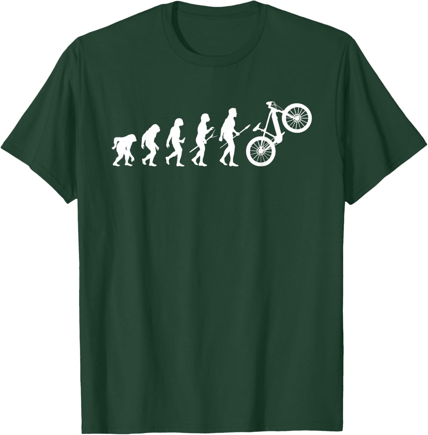 Electric Dirt Biker Bike T-Shirt - T-Shirt | Forest