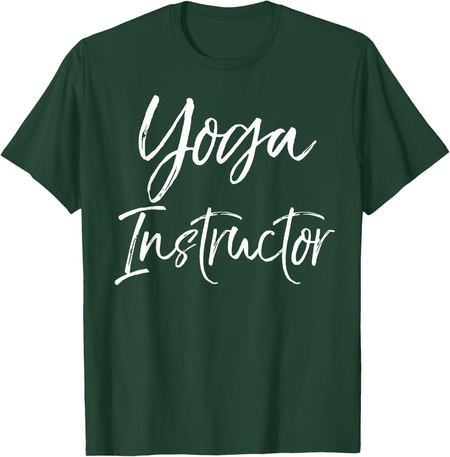Funny Yoga Instructor Gifts Cute Yoga Instructor T-Shirt - T-Shirt | Forest