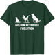 Golden Retriever Evolution for a Golden Retriever Owner T-Shirt - T-Shirt | Forest