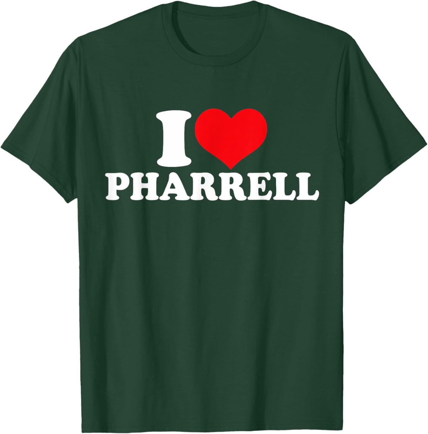 I Love Pharrell, I Heart Pharrell T-Shirt - T-Shirt | Forest