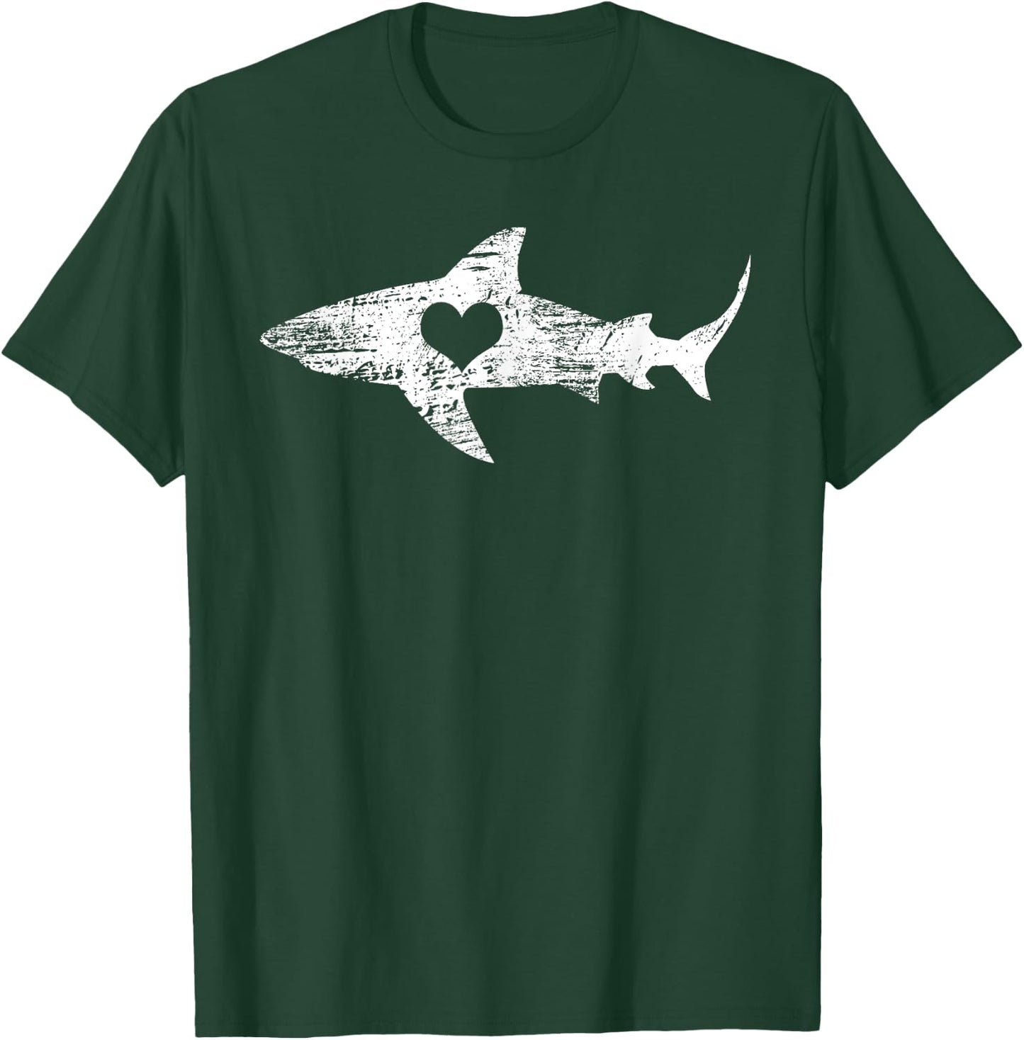 Hai Motiv Taucher Geschenk | Weier Hai Liebhaber Shark Diver - Men's Black Small Classic Fit Short Sleeve T-Shirt - T-Shirt | Forest