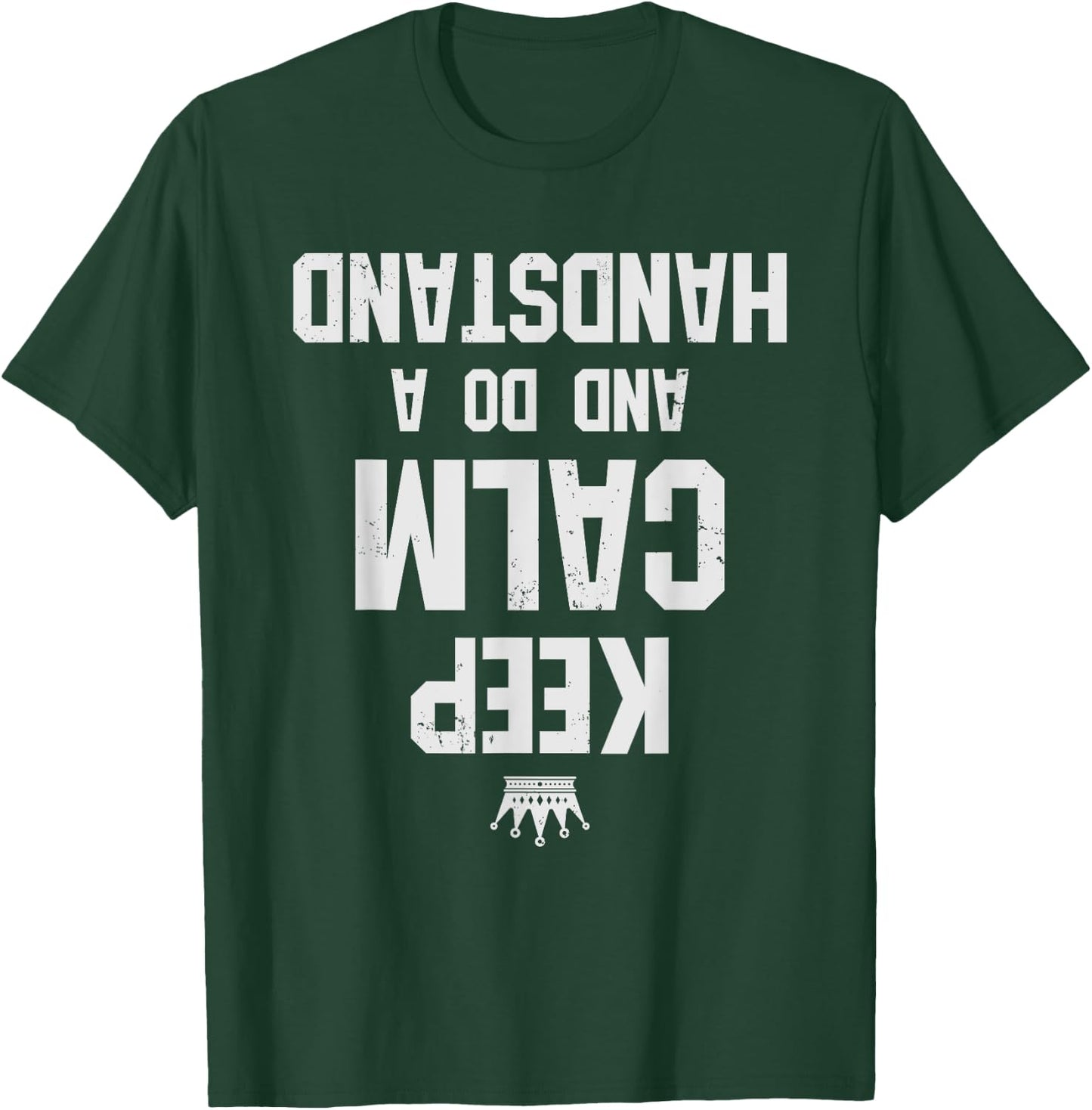 Gymnastics Coach - Do A Handstand T-Shirt - T-Shirt | Forest
